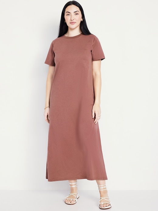 Image number 4 showing, Vintage Maxi T-Shirt Dress