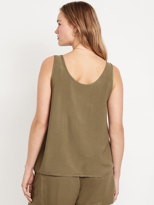 Image number 6 showing, Scoop-Neck Shell Tank Top