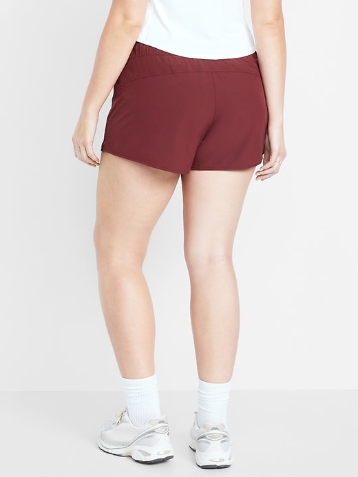 Image number 5 showing, Mid-Rise StretchTech Run Shorts -- 3-inch inseam