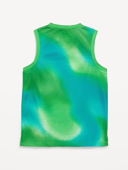 L'image numéro 3 présente Camisole de basketball à maille filet pour Garçon