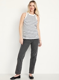 Image number 1 showing, Maternity Full Panel Wow Boyfriend Jeans