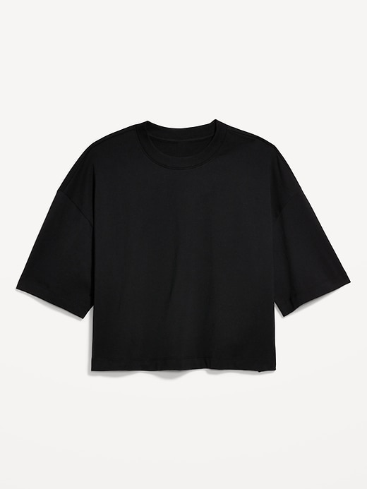 Image number 1 showing, Vintage Oversized Crop T-Shirt