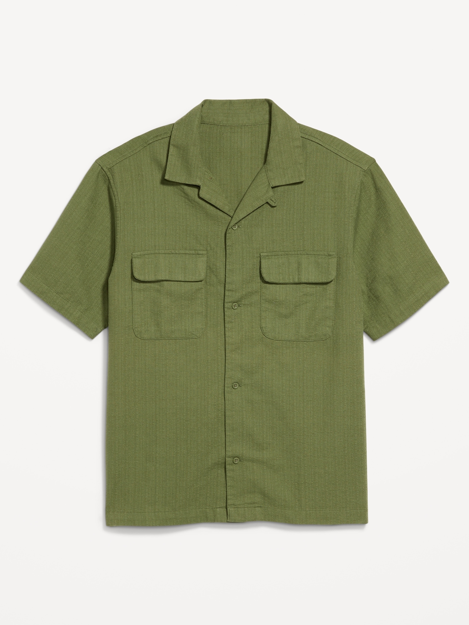 Short-Sleeve Utility Camp Shirt