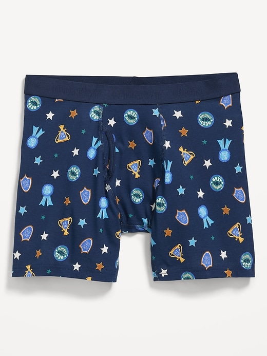 View large product image 1 of 1. Soft-Washed Boxer Briefs -- 6.25-inch inseam