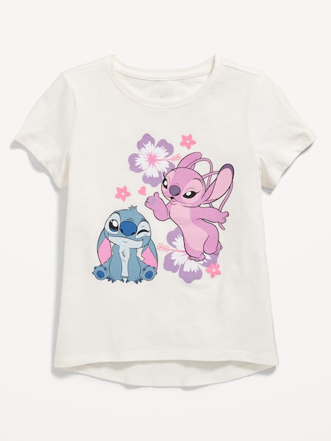 Disney© Stitch & Angel Graphic T-Shirt for Girls