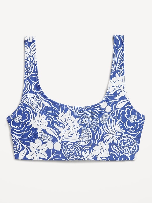 Image number 4 showing, Matte Scoop-Neck Bikini Swim Top