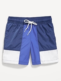 View large product image 4 of 5. Water-Resistant Windbreaker Shorts for Boys