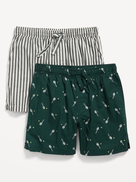 Poplin Pajama Short 2-Pack