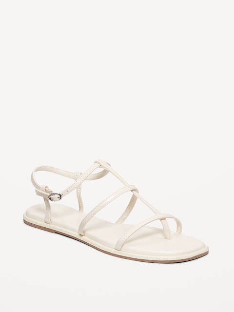 T-Bar Strappy Sandals for Women