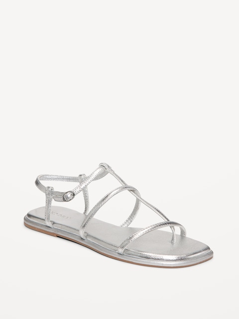 T-Bar Strappy Sandals for Women
