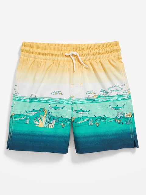 Printed Swim Shorts for Boys - Multi