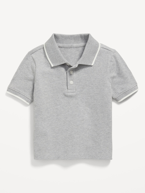 Short-Sleeve Pique Polo Shirt for Toddler Boys