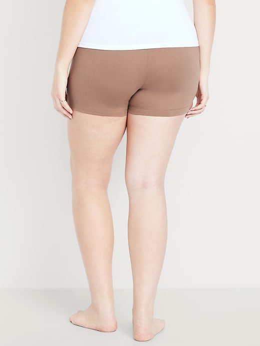 Image number 5 showing, High-Waisted Biker Shorts -- 4-inch inseam