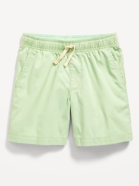 View large product image 4 of 4. Above Knee Twill Pull-On Shorts for Boys