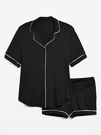 Image number 2 showing, Maternity Classic Pajama Short Set