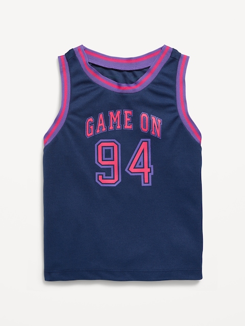 Mesh Graphic Tank Top for Toddler Boys