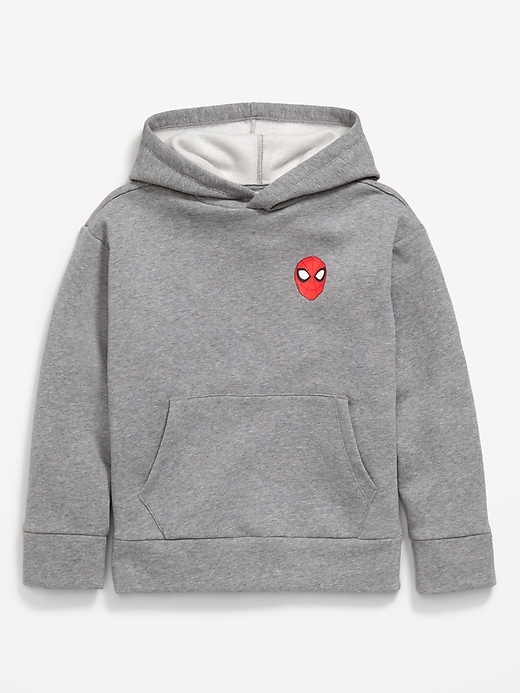 View large product image 2 of 3. Marvel™ Spider-Man Gender-Neutral Graphic Pullover Hoodie for Kids