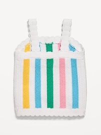 View large product image 3 of 3. Sleeveless Sweater-Knit Tank Top for Girls