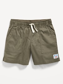 View large product image 4 of 5. Above Knee Workwear Pull-On Shorts for Boys