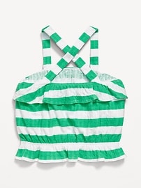 View large product image 3 of 3. Striped Bubble Tank Top for Girls