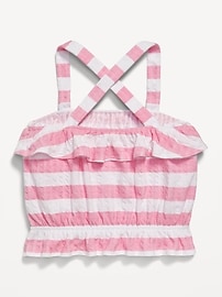 View large product image 3 of 3. Striped Bubble Tank Top for Girls