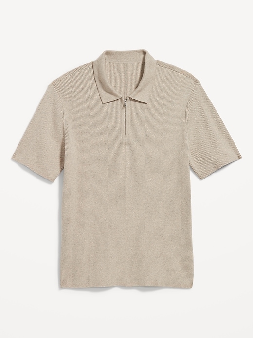 Image number 8 showing, Short-Sleeve Sweater-Knit Polo