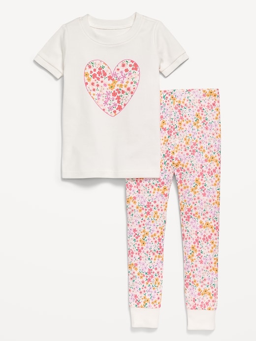 View large product image 1 of 2. Snug-Fit Graphic Pajama Set for Toddler & Baby