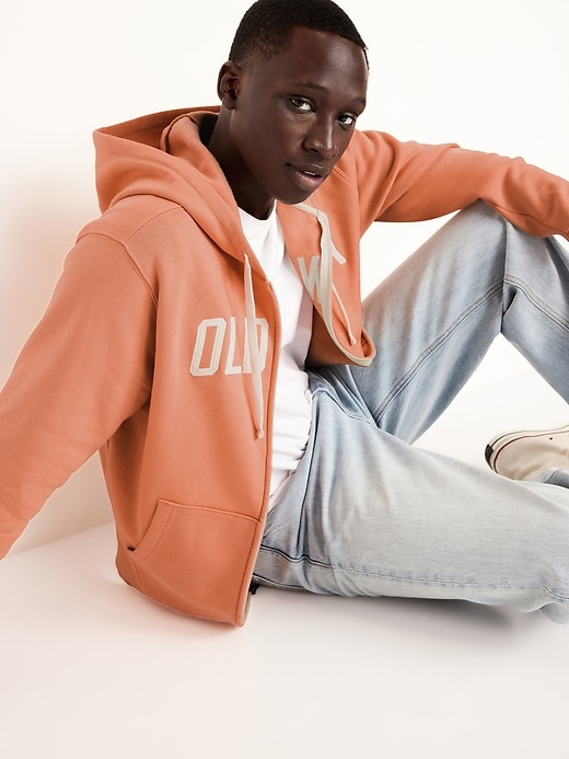 Image number 4 showing, Oversized Logo Zip Hoodie