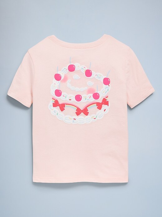 Image number 3 showing, Birthday Graphic T-Shirt for Toddler Girls