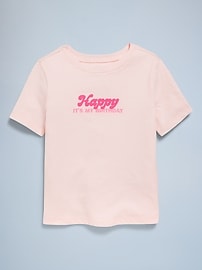Image number 2 showing, Birthday Graphic T-Shirt for Toddler Girls