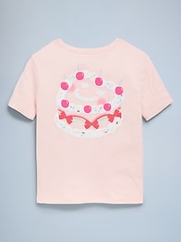 View large product image 3 of 5. Birthday Graphic T-Shirt for Toddler Girls