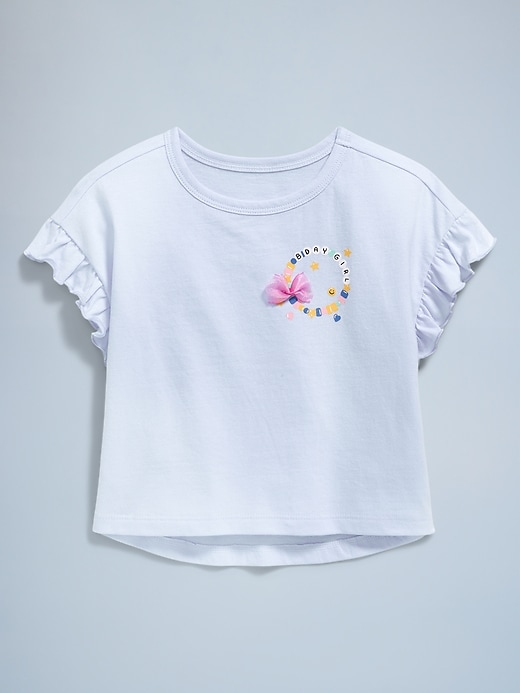 View large product image 2 of 5. Birthday Graphic T-Shirt for Toddler Girls