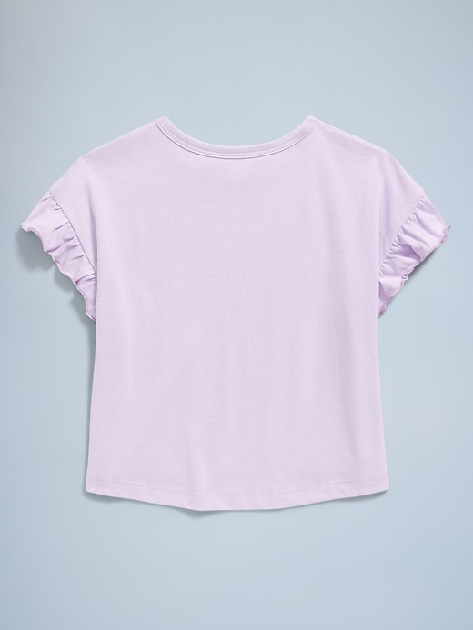 L'image numéro 3 présente T-shirt à imprimé d’anniversaire pour toute-petite fille