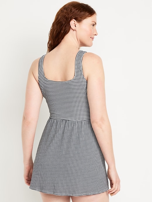 Image number 6 showing, Side-Tie Swim Dress