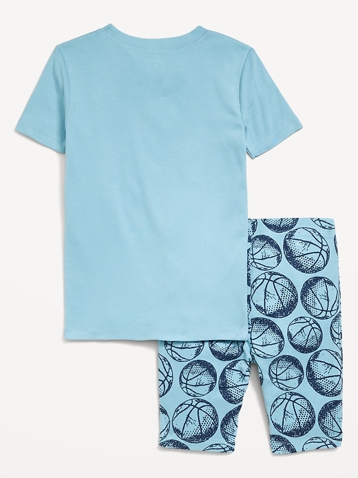 View large product image 2 of 2. Printed Snug-Fit Pajama Set for Boys