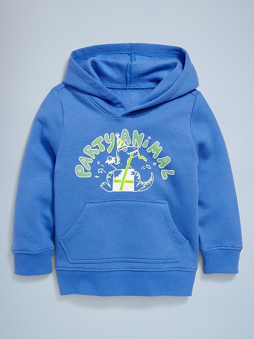 View large product image 2 of 5. Birthday Graphic Pullover Hoodie for Toddler Boys