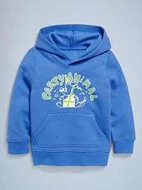 Image number 2 showing, Birthday Graphic Pullover Hoodie for Toddler Boys