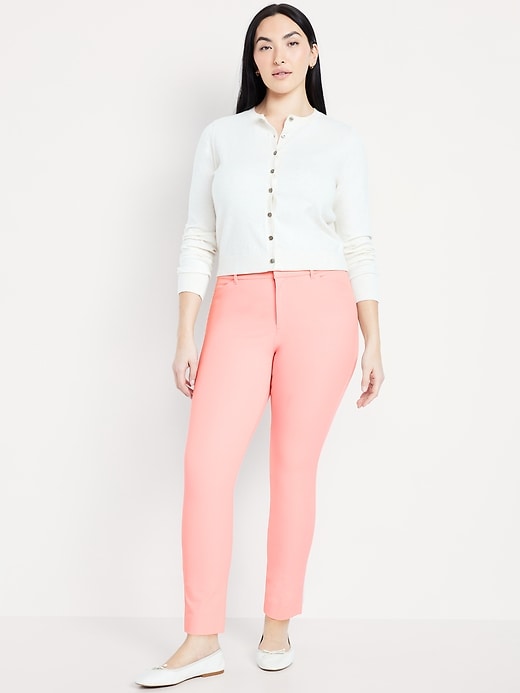 Image number 4 showing, High-Waisted Pixie Skinny Ankle Pants
