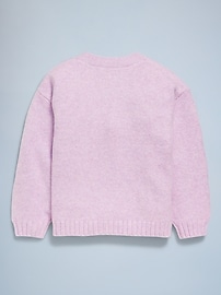 View large product image 3 of 5. SoSoft Birthday Embroidered Cardigan Sweater for Toddler Girls