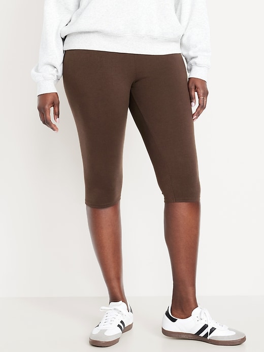 Image number 4 showing, High-Waisted Crop Leggings