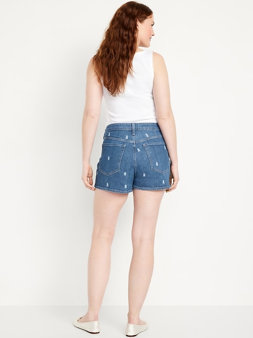 Image number 6 showing, High-Waisted OG Jean Shorts -- 3-inch inseam