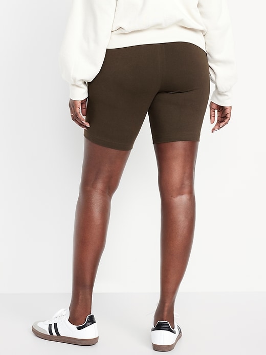 Image number 7 showing, High-Waisted Biker Shorts -- 8-inch inseam