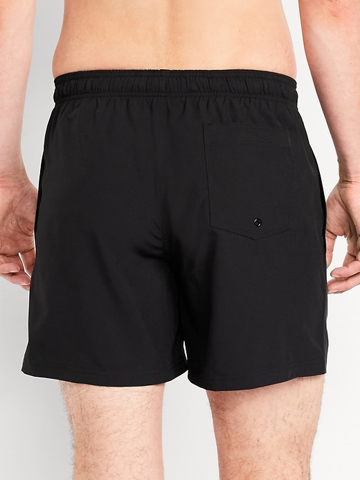 Image number 7 showing, Printed Swim Trunks -- 5-inch inseam