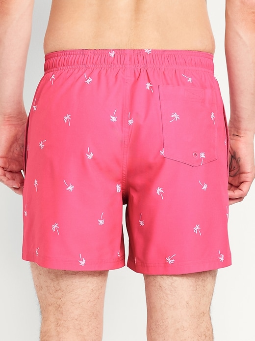 Image number 5 showing, Solid Swim Trunks -- 5-inch inseam