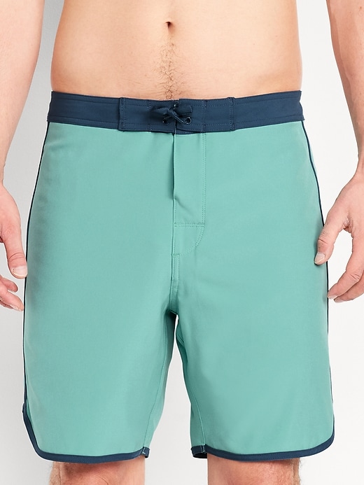 Image number 1 showing, Solid Board Shorts -- 8-inch inseam