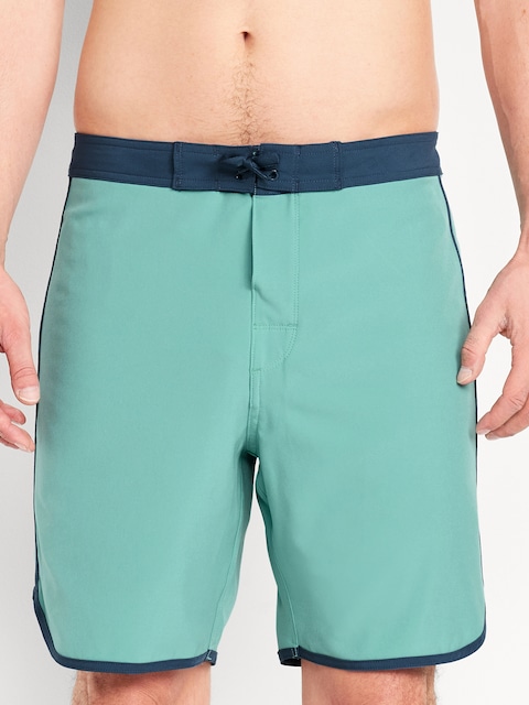 Solid Board Shorts -- 8-inch inseam