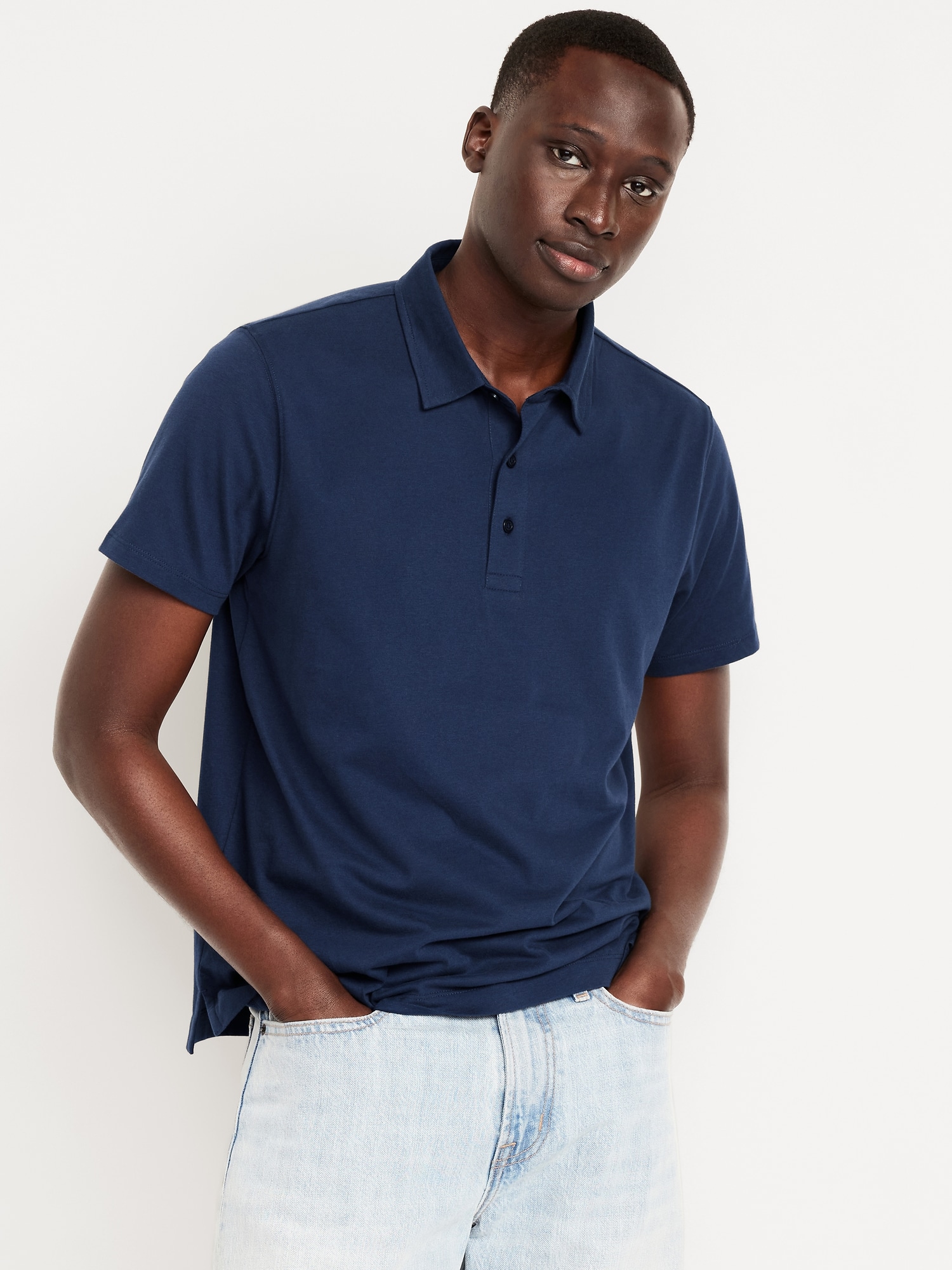 Classic Fit Jersey Polo