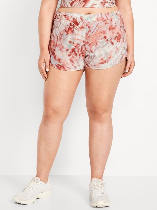 Image number 6 showing, Mid-Rise StretchTech Run Shorts -- 3-inch inseam