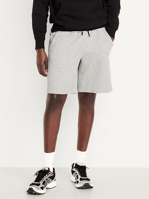 Image number 1 showing, Dynamic Fleece Textured Shorts -- 8-inch inseam