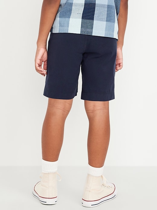 View large product image 2 of 6. Knee Length Twill Shorts for Boys